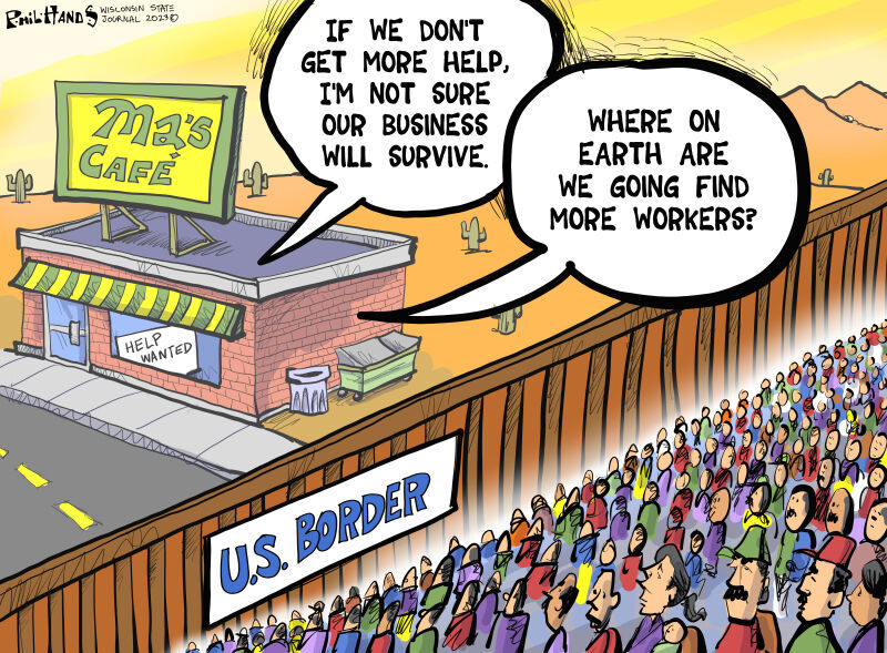 Hands on Wisconsin: Border crisis can solve labor crisis